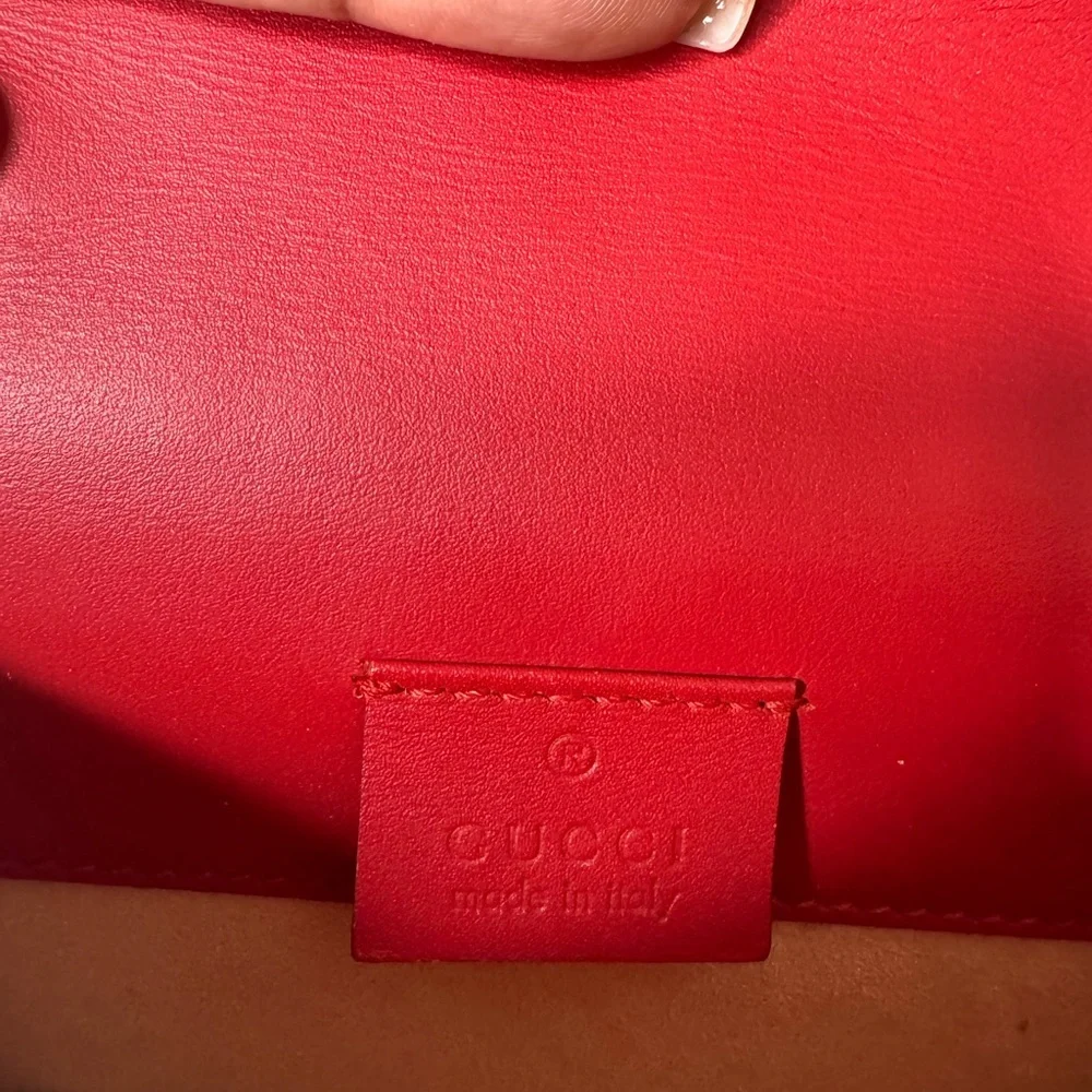 Gucci Red Mini Crossbody Bag
